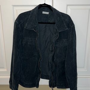 Men’s XXL All Saints Corduroy Zip Bomber Jacket